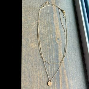 Simple layered necklace set